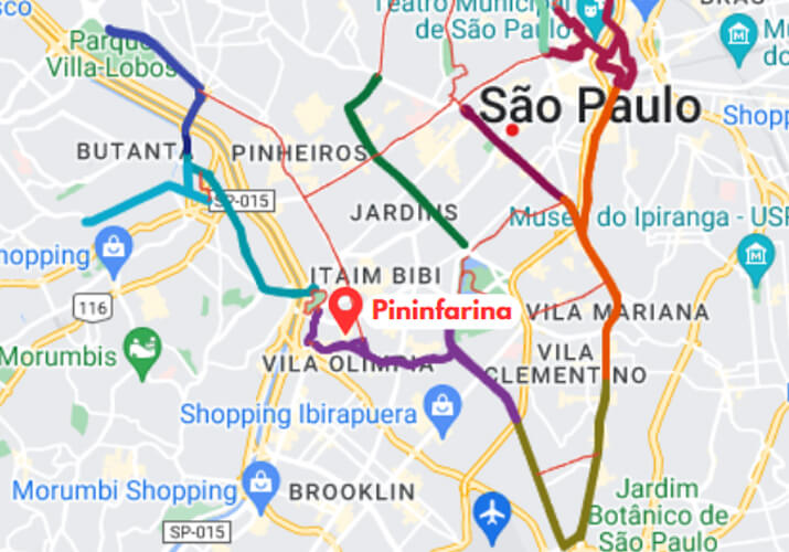 O Apartamento Solis4 Residences fica próximo à ciclovia