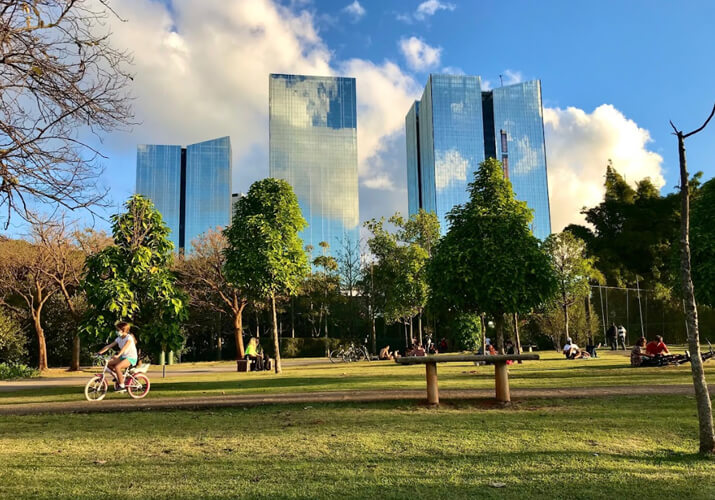 O Parque do Povo fica próximo ao Apartamento Solis4 Residences